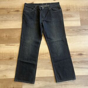 Marc Eckō Y2K Wide Leg Standard Fit Jeans Cut & Sew Dark Wash 40x33